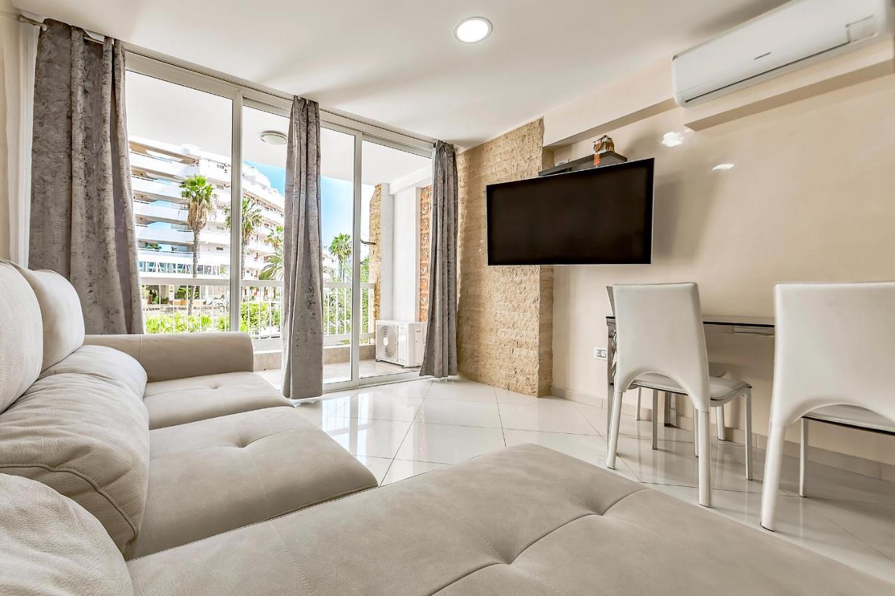 プラヤ・デ・ラス・アメリカス217 Elegant Vina Del Mar Pool View, Parking, Acアパートメント エクステリア 写真